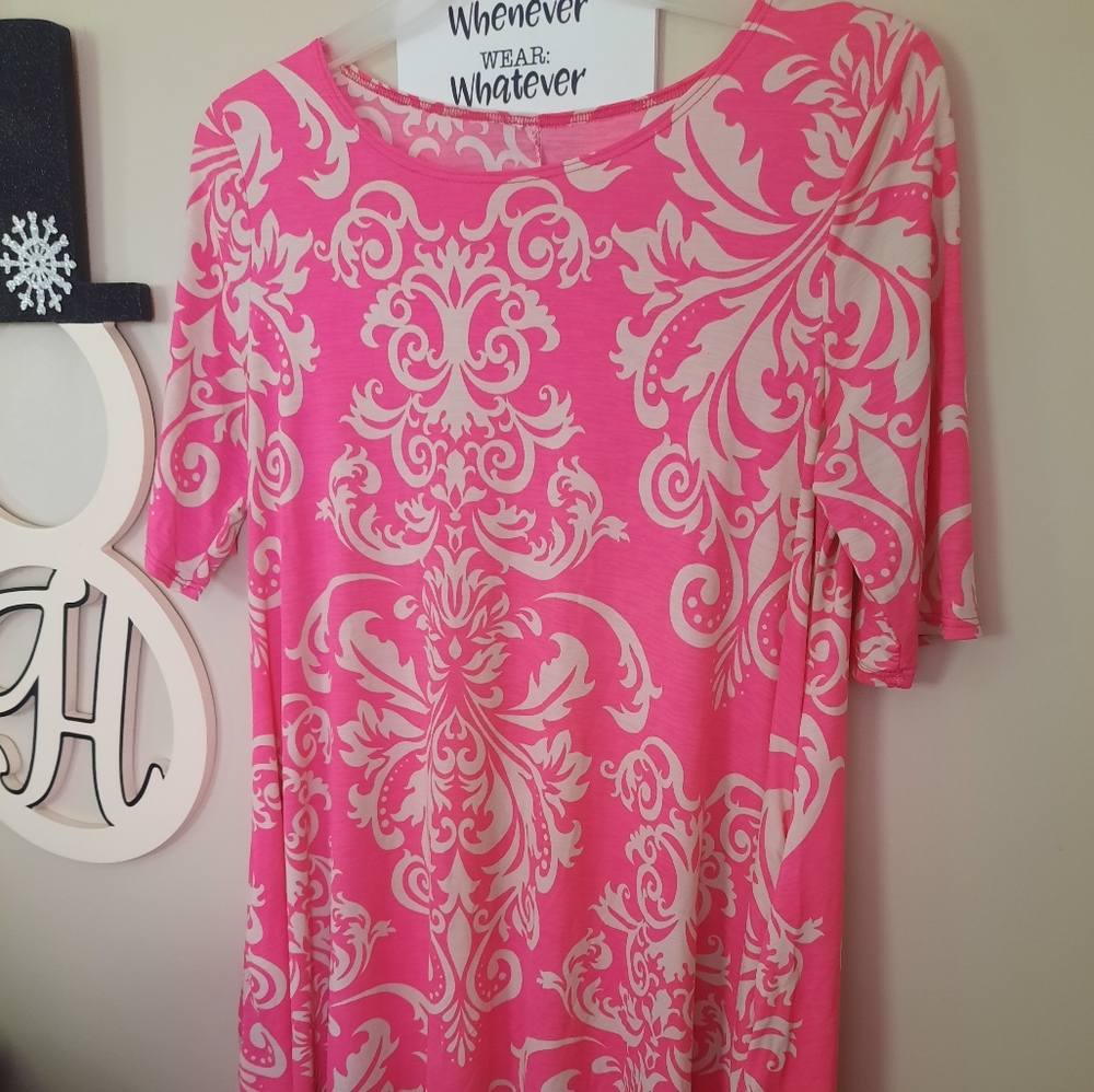 Pink dress